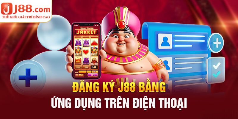 Đăng ký tài khoản J88 bằng thiết bị di động